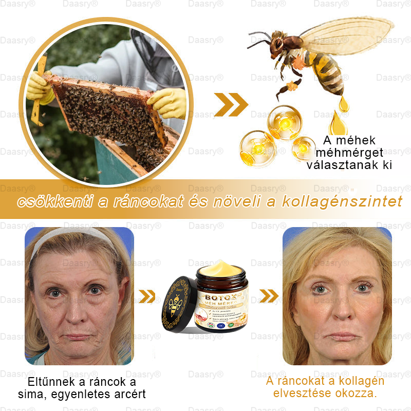 Bőrgyógyász ajánlása ✨ Daasry® Méhméreg Bőr Helyreállító Krém 🔥 Amerikai fejlesztés, magyarországi gyártás és szállítás