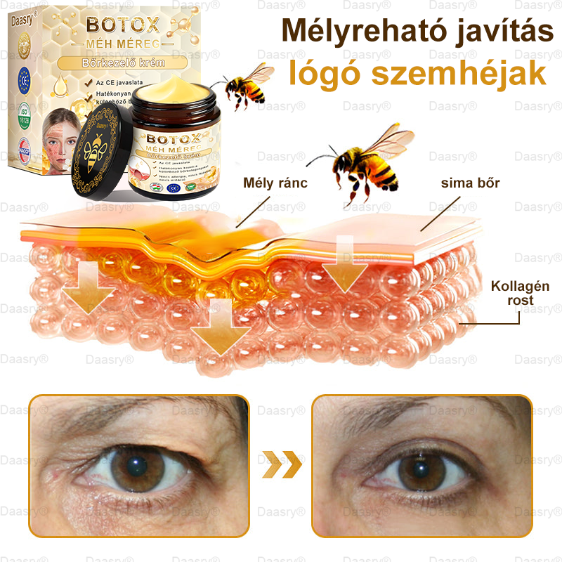 Bőrgyógyász ajánlása ✨ Daasry® Méhméreg Bőr Helyreállító Krém 🔥 Amerikai fejlesztés, magyarországi gyártás és szállítás
